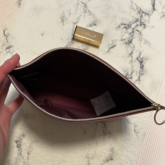 Saks Fifth Avenue Crocodile Faux Leather Bag - Picture 8 of 15